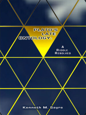 cover image of Plato's Late Ontology